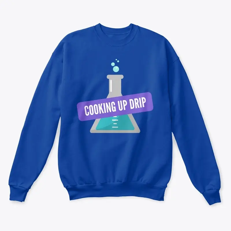 COOKING UP DRIP CREW NECK