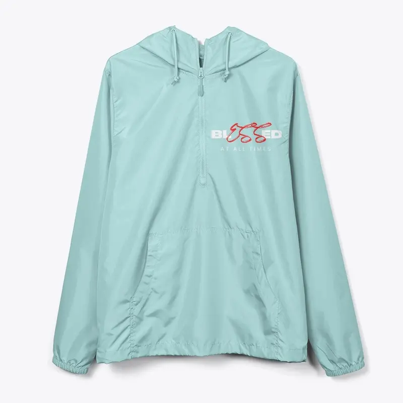 Blessed At All Times Windbreaker