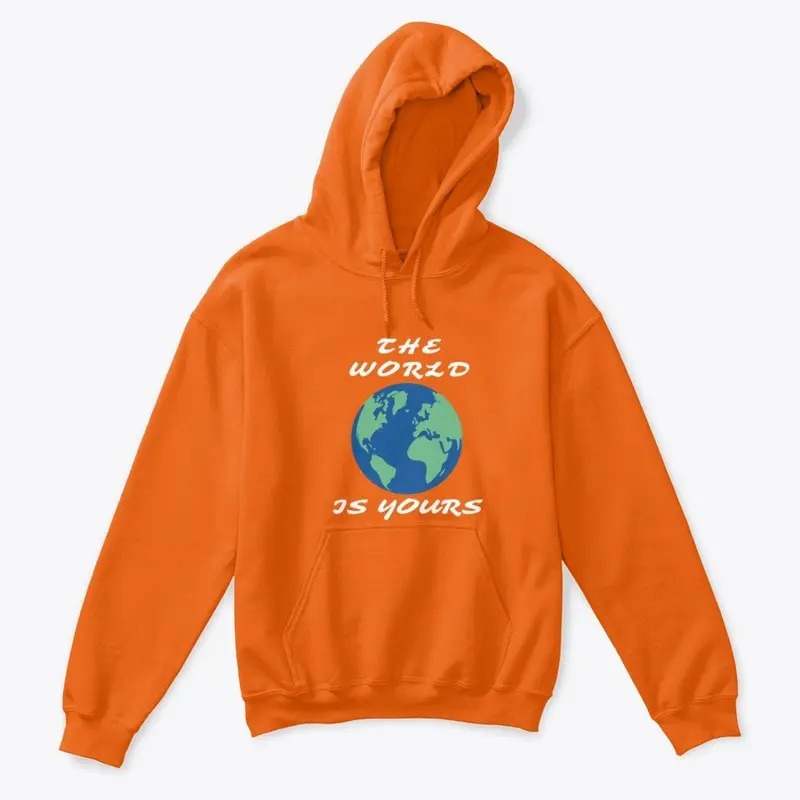 THE WORLD IS YOURS KIDS HOODIE