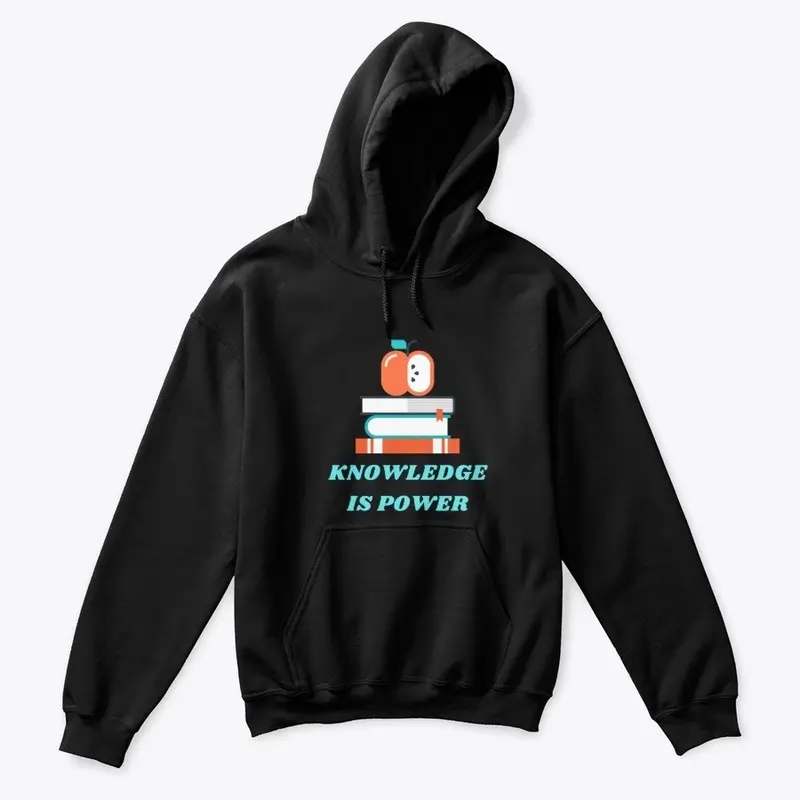 KNOWLEDGE IS POWER KIDS HOODIE